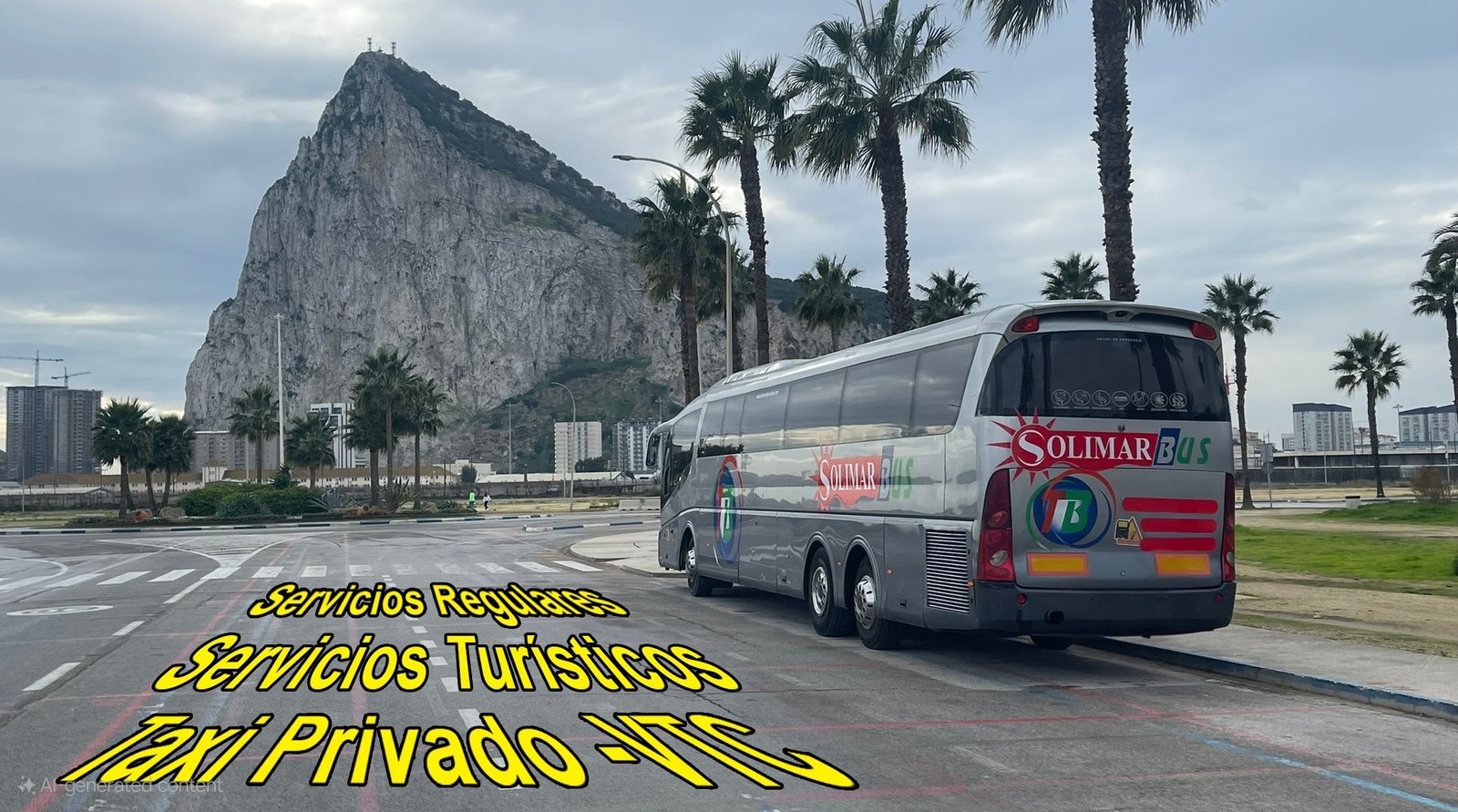 Solimar Bus en Gibraltar